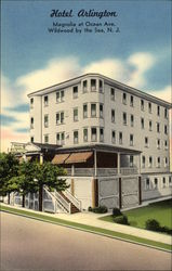 Hotel Arlington - Magnolia at Ocean Avenue Postcard