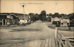 View of Sea Street Postcard