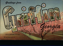 Greetings from Griffin, Georgia Postcard Postcard Postcard