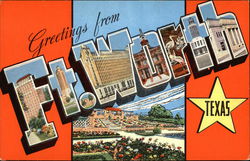 Greetings from Fort Worth Texas Postcard Postcard Postcard