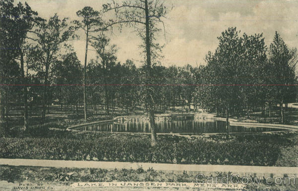 Lake In Janssen Park Mena Arkansas