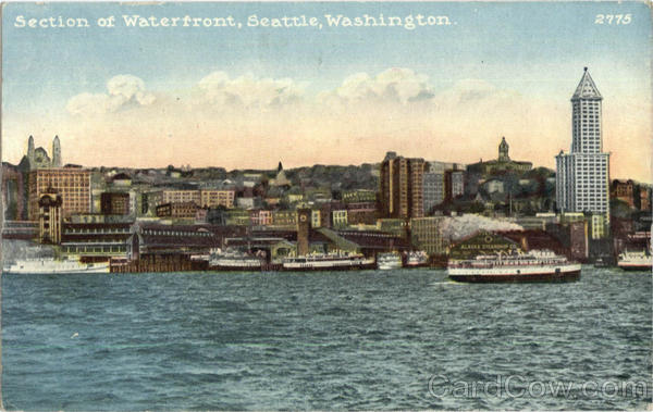 Section Of Waterfront Seattle Washington