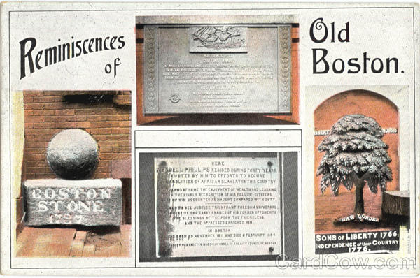 Reminiscences Of Old Boston Massachusetts