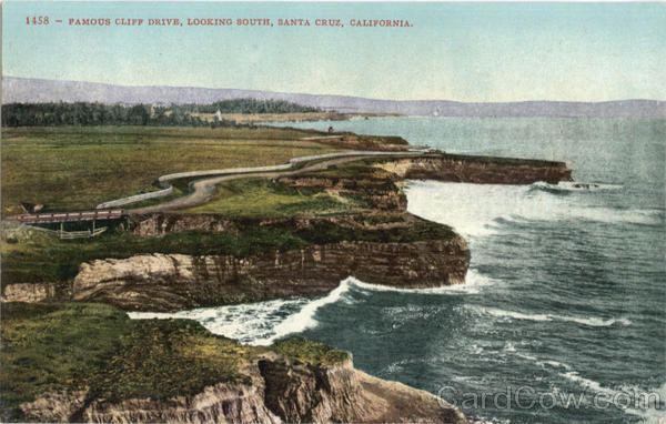 Famous Cliff Drive Santa Cruz California