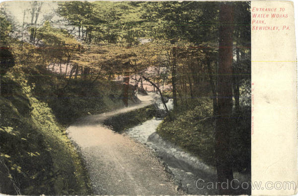 Entrance To Water Works Park Sewickley Pennsylvania