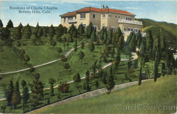 Residence Of Charlie Chaplin Beverly Hills, CA