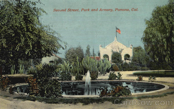 Second Street Pomona California