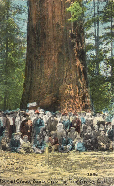 Tourist Group Santa Cruz California