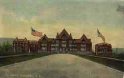 The Masonic Home Postcard