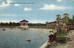Afternoon Concert, City Park Postcard
