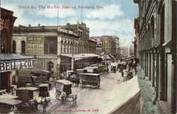 Front St. The Market District Postcard