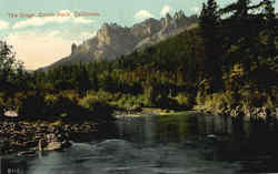 The Crags Castle Rock Postcard