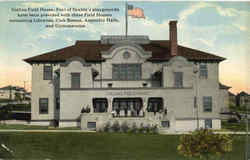 Collins Field House Postcard