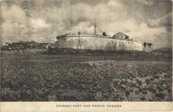 Chiriqui Fort And Prison Postcard