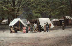 Camp Yosemite Postcard