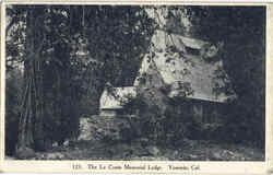 The Le Conte Memorial Lodge Postcard