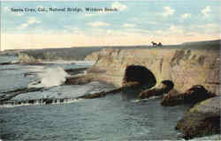 Natural Bridge Wilders Beach Postcard