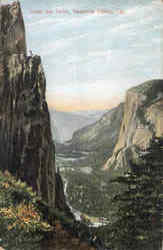 Lookout Point Yosemite Valley, CA Yosemite National Park Postcard Postcard