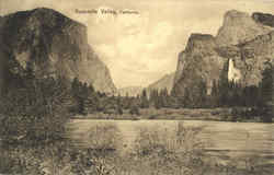 Yosemite Valley Postcard