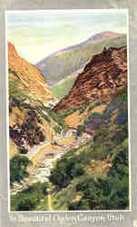 In Beautiful Ogden Canyon Scenic, UT Postcard Postcard