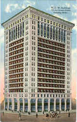 W. O. W. Building, 14th and Farnam Streets Postcard