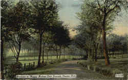 Entrance To Happy Hollow Club Grounds Postcard