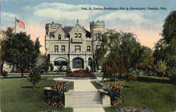 Geo. A. Joslyn Residence, 39th & Davenport Postcard