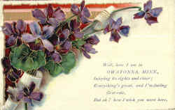Well Here I Am In Postcard