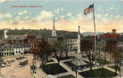 Centre Square Easton, PA Postcard Postcard