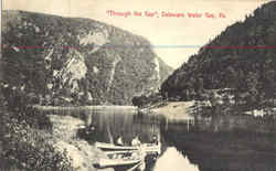 Through The Gap Postcard