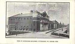 View Of Exposition Buildings Postcard