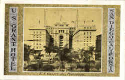 U. S. Grant Hotel Postcard