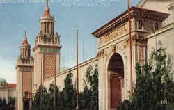 Liberal Art Palace At The Pan. Pac. Exposition San Francisco, CA Postcard Postcard