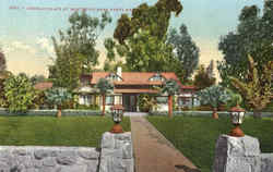 Douglas Place At Montecito Postcard