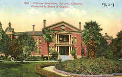 O'Connor Sanitarium San Jose, CA Postcard Postcard