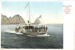 Glass Bottom Boat At Avalon Postcard