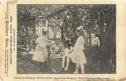 Compliments Of Mrs. Lizzie Fribley - Brillhart Postcard