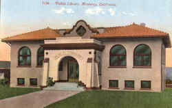 Public Library Postcard
