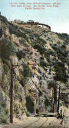 Circular Bridge From Millard's Canyon Postcard