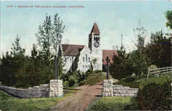 Church Of The Angels Pasadena, CA Postcard Postcard
