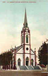 St. Joseph's Church Marysville, CA Postcard Postcard