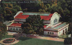 Natatorium, Alum Rock Park San Jose, CA Postcard Postcard