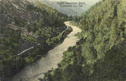 Upper Stanislaus River Postcard