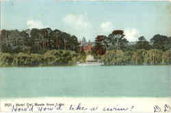 Hotel Del Monte From Lake Postcard