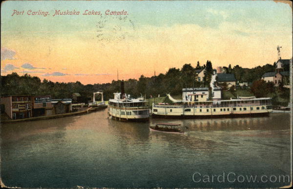 Muskoka Lakes Port Carling ON Canada Ontario