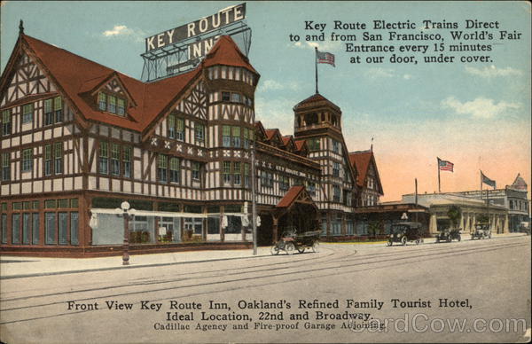 Front View, Key Route Inn Oakland California