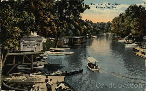 Boat Landing at Blue River Kansas City Missouri