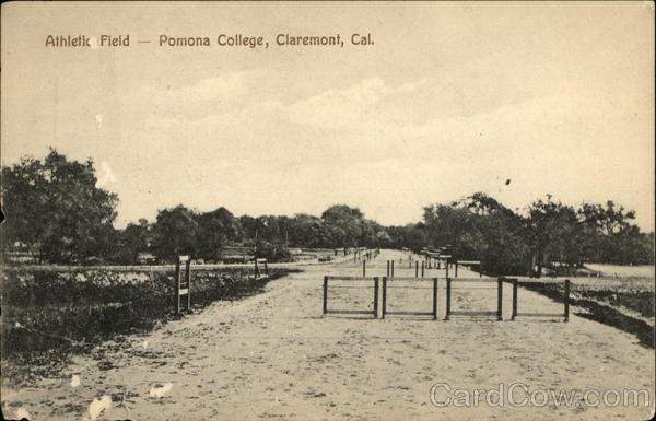 Athletic Field at Pomona College Claremont California