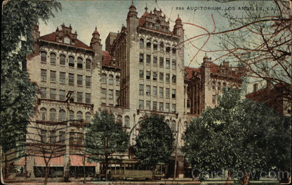 Street View of Auditorium Los Angeles California