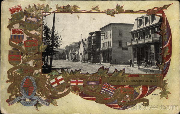 Maple Avenue Megantic PQ Canada Quebec